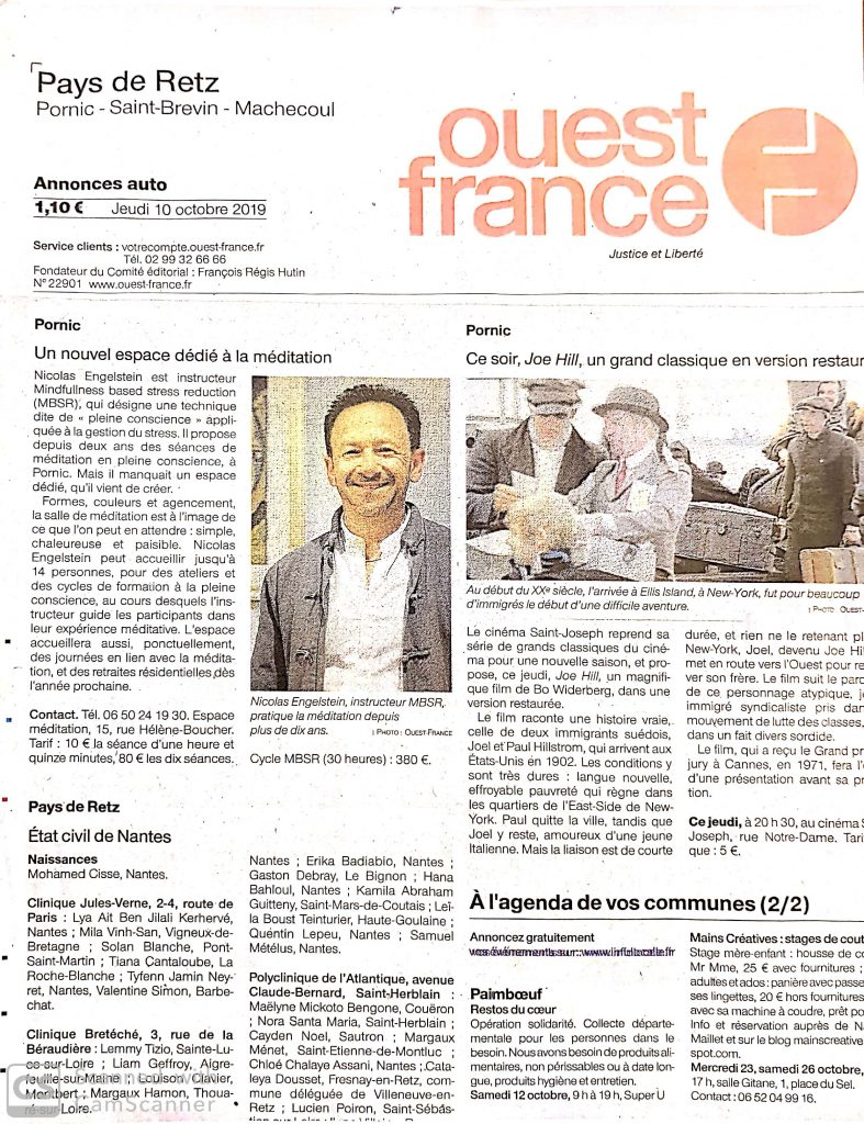 Article sur Nicolas Engelstein